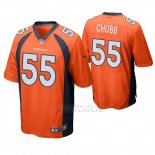 Camiseta NFL Game Hombre Denver Broncos Bradley Chubb Naranja